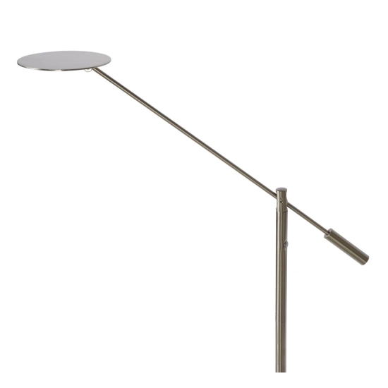 ANSELMO Lampa podłogowa LED Dim. 1x9W 3000K Satin Chrome 19766/09/12 Lucide - zdjęcie dodatkowe 6
